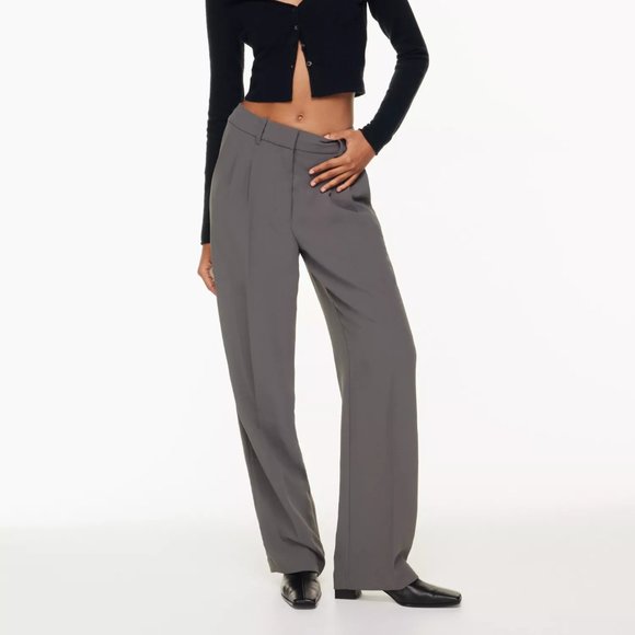 Aritzia Pants - 🚫SOLD🚫 ARITZIA WILFRED Effortless Pant in Peppercorn Grey